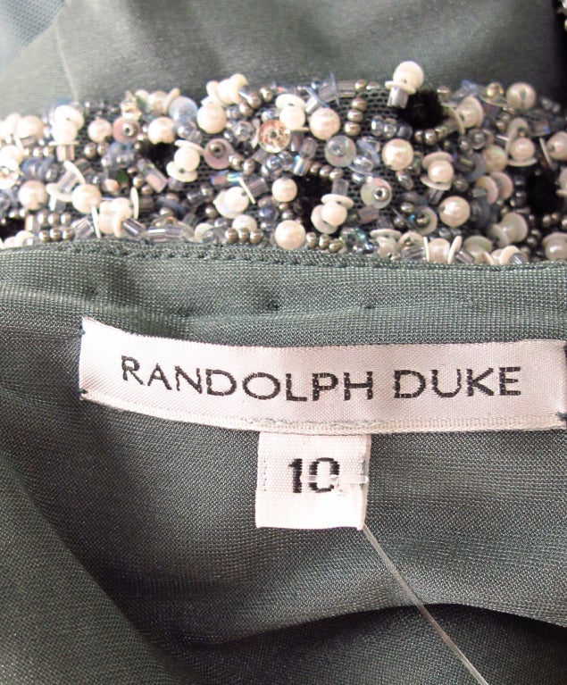 Randolph Duke heavily beaded evening top 3