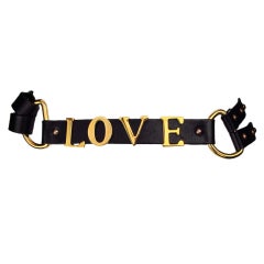 Dolce & Gabbana LOVE wrap belt