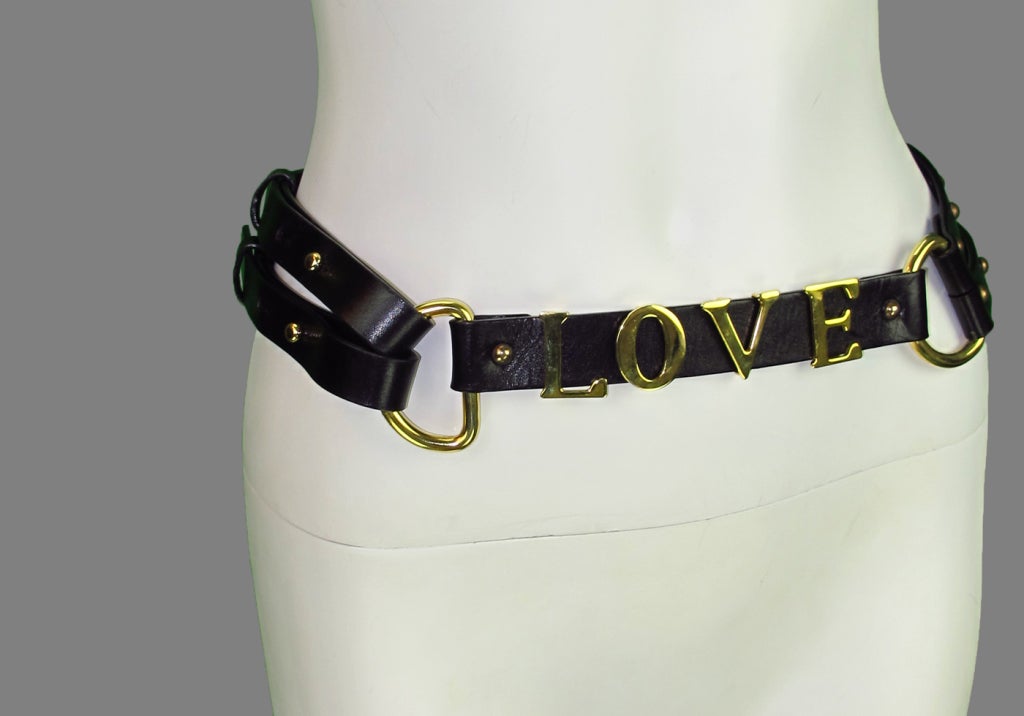 Dolce & Gabbana LOVE wrap belt 5