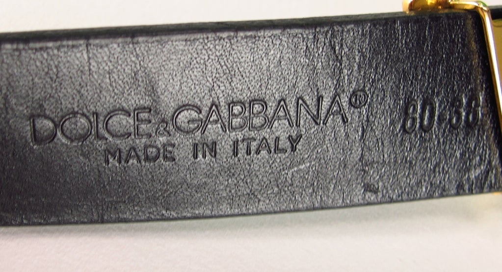 Dolce & Gabbana LOVE wrap belt 6
