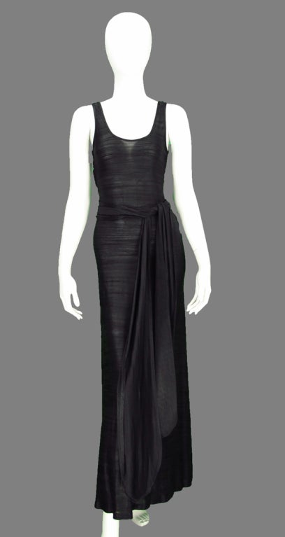 Fendi maxi tank dress 1990s