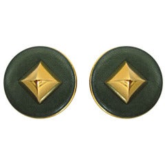 Hermes Medor stud earrings