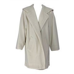 Byblos cream applique coat