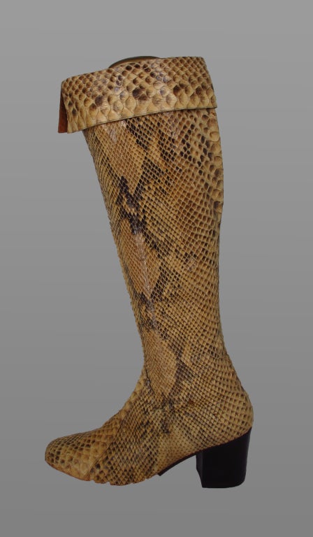 python high boots