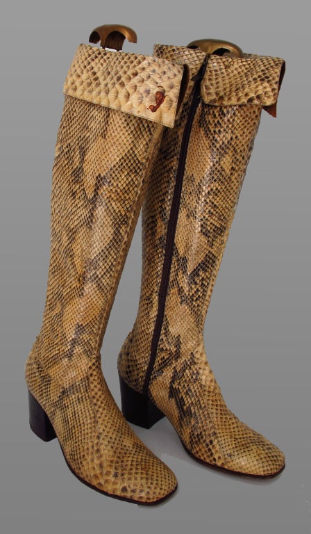 1960s knee high boots