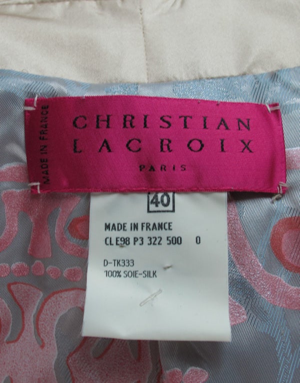 Christian LaCroix jacket 7