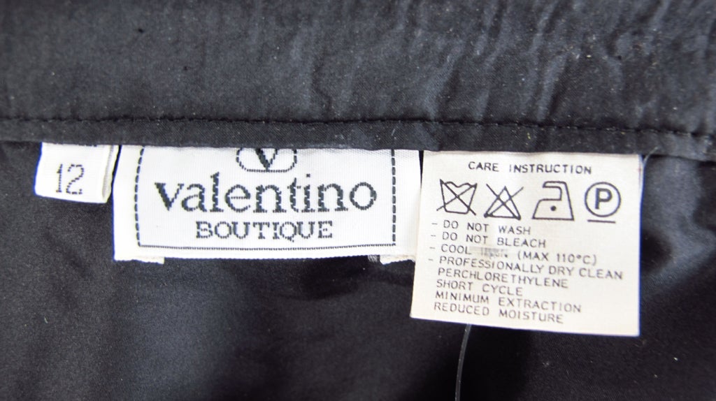 Valentino double tier knife pleated  mini skirt 4