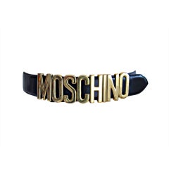 Vintage Moschino belt