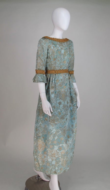Rare Lisa Meril gown designed by Jo Copeland 1970s 3