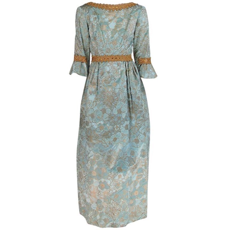 Rare Lisa Meril gown designed by Jo Copeland 1970s