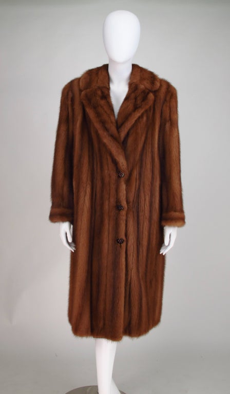 Maggy Rouff mink  coat 1960s 3