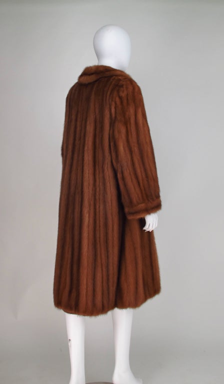 Maggy Rouff mink  coat 1960s 4