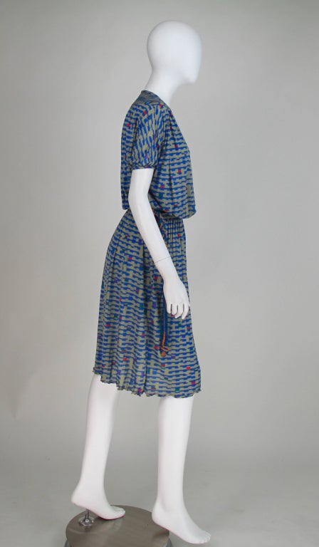 Missoni fine silk knit dress In Good Condition In West Palm Beach, FL