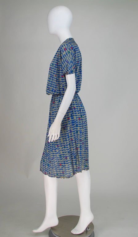 Missoni fine silk knit dress 1