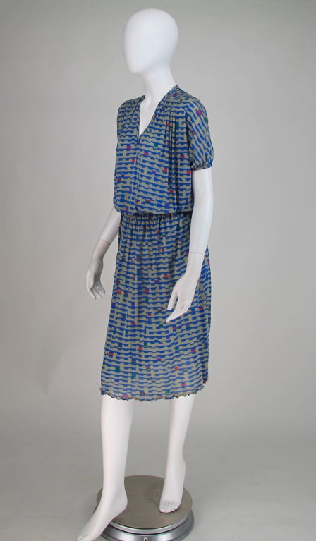 Missoni fine silk knit dress 2