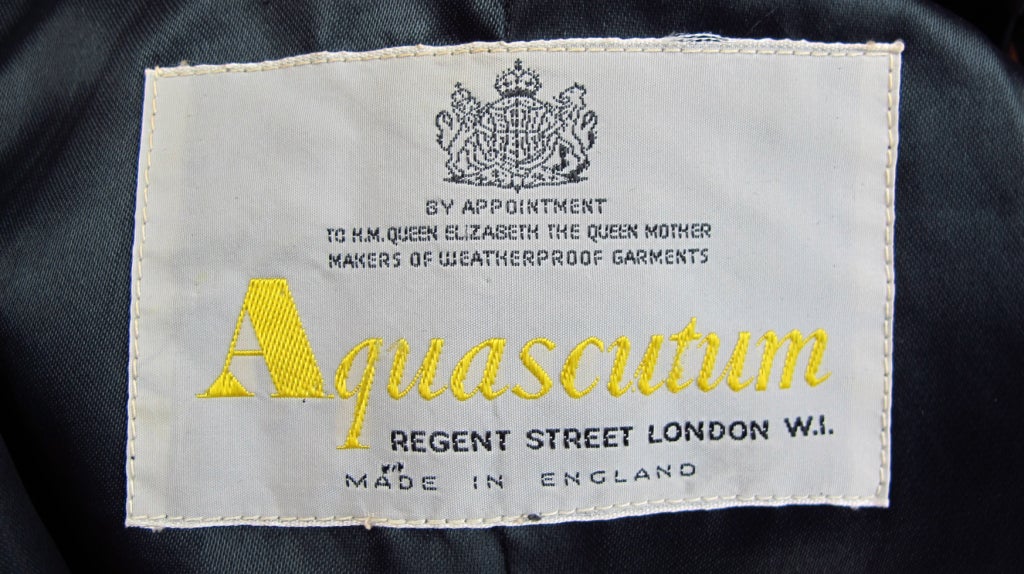 Aquascutum modernist swing coat 1970s 3