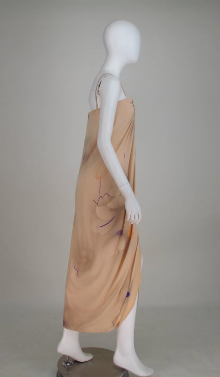 1970s Undulate dress by John Bates 1