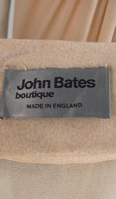 1970s Undulate dress by John Bates 5