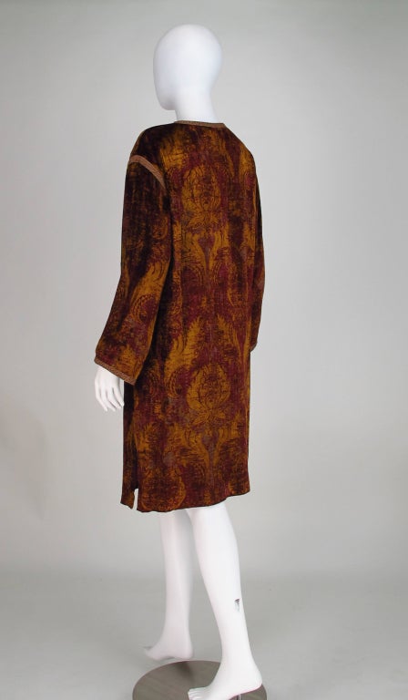 Oscar de la Renta Morrocan influenced velvet tunic 1
