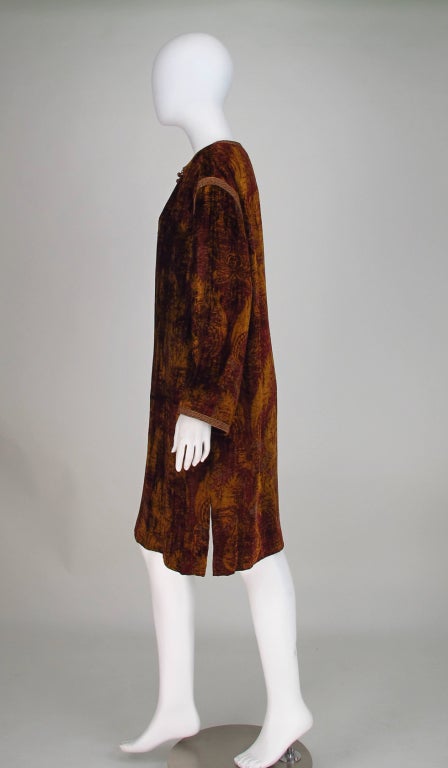 Oscar de la Renta Morrocan influenced velvet tunic 2