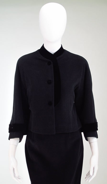 Maggy Rouff 3pc evening suit at 1stDibs