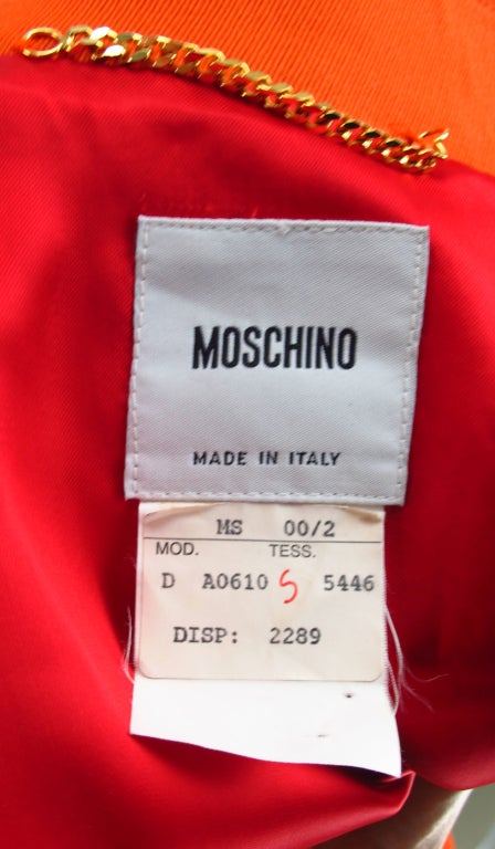 Moschino flower power jacket at 1stDibs