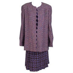 Chanel 3pc wool & silk set larger size 2