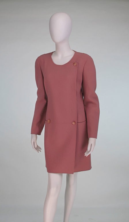 1970s Mila Schon wool coat dress 3