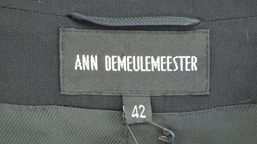 1990s Anne Demuelmeester teddy boy jacket 5