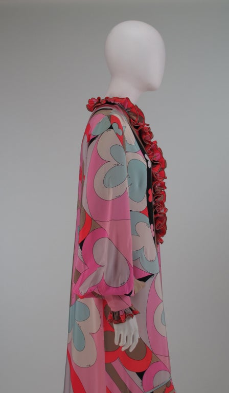 Pucci hostess gown 1960s 3