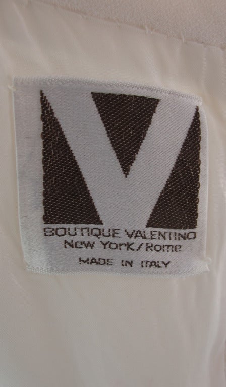 1970s Valentino red cherries dress 6