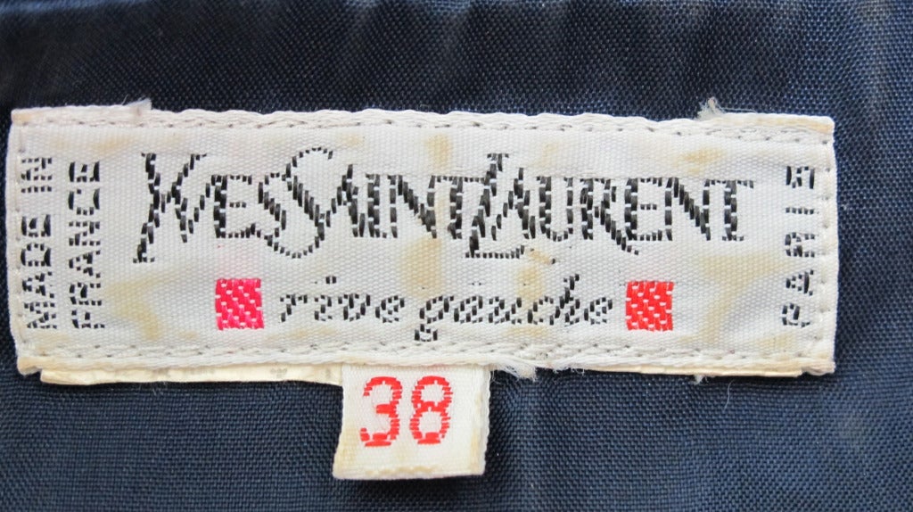1980s Yves St Laurent YSL  wool knit tunic dress 4