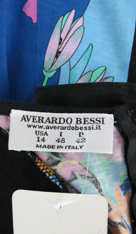 Averardo Bessi fine cotton knit tent dress For Sale at 1stDibs