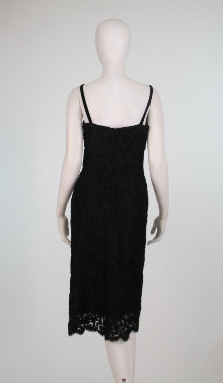 1950s Julian Rose London Silk Brocade