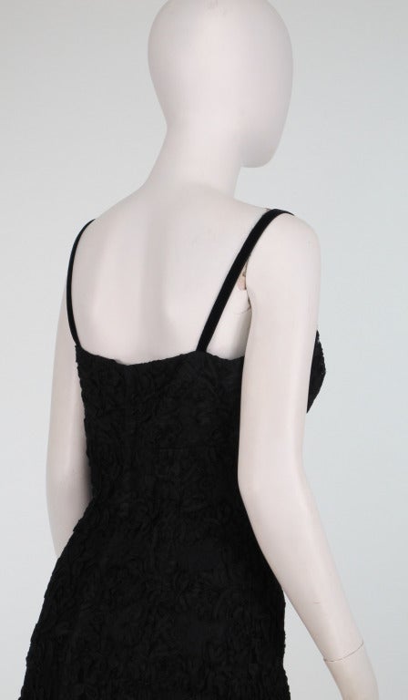 Julian Rose, London 1960s cocktail dress in ribbon work lace For Sale ...
