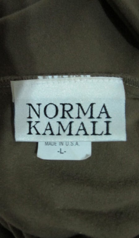 1980s Norma Kamali classic catsuit at 1stDibs | norma kamali catsuit