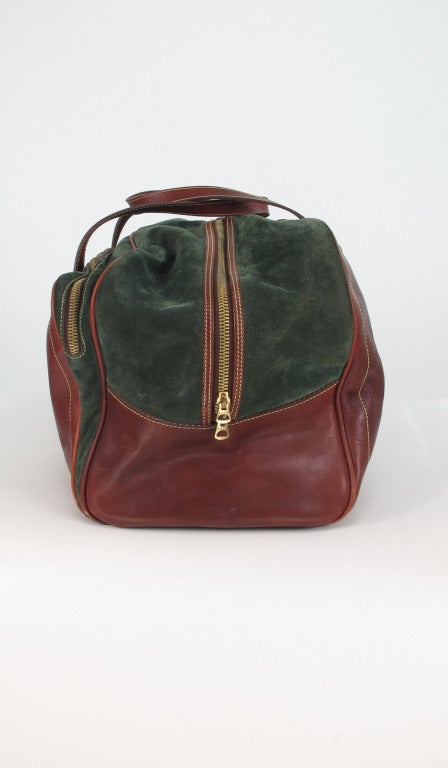 Women's or Men's Loewe, Madrid leather & suede duffel bag