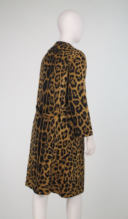 1960s Lawrence of London leopard print coat at 1stDibs | lawrence of ...
