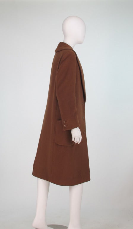 1980s Versace couture cashmere coat 3