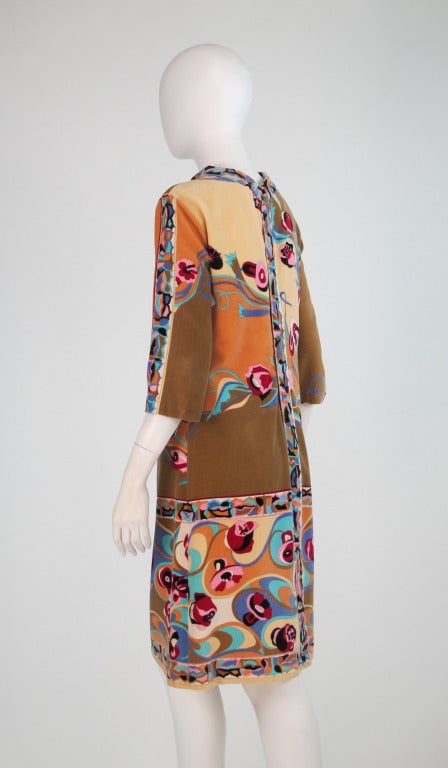 Women's 1960s Pucci velvet mini dress