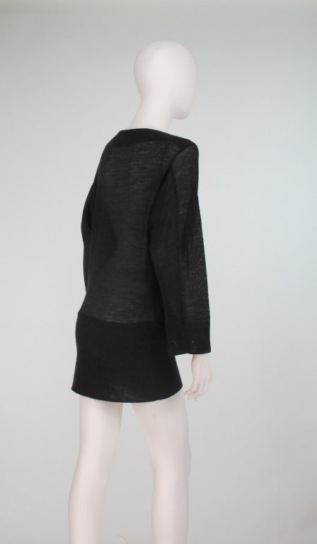 Women's 1980s Azzedine Alaïa knit bra tunic