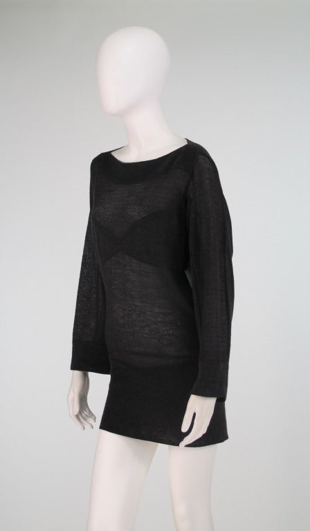 1980s Azzedine Alaïa knit bra tunic 4