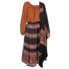 1970s Andrea Odicini bohemian inspired 3pc set 11