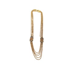 Vintage Givenchy chain necklace 1979