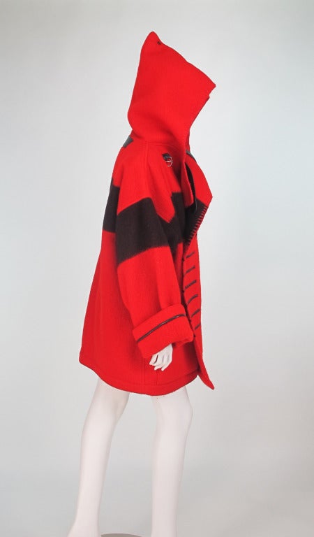 mountain man wool blanket coat