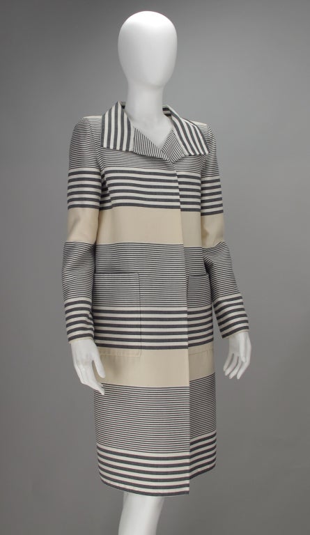 Oscar de la Renta unlined coat 1