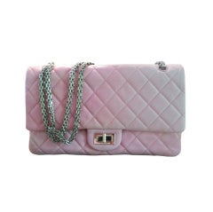 CHANEL VINTAGE LOOK SOFT PINK CLASSIC FLAP