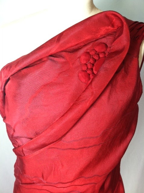 Carolina Herrera Red Gown