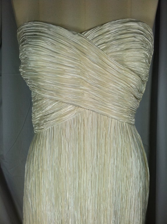 Women's Classic Mary McFadden Gown For Sale