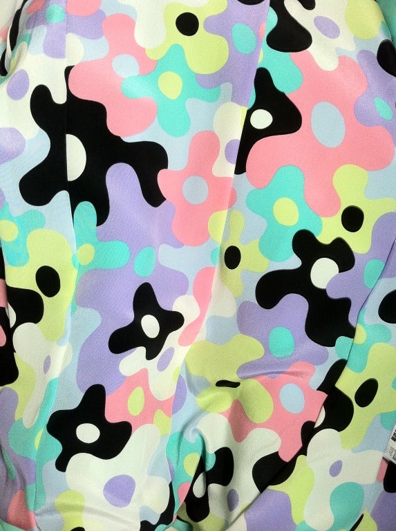 ESCADA FLOWER POWER LEATHER JACKET For Sale 1